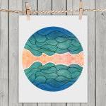 Poster Print 8x10 - Ocean Fl..